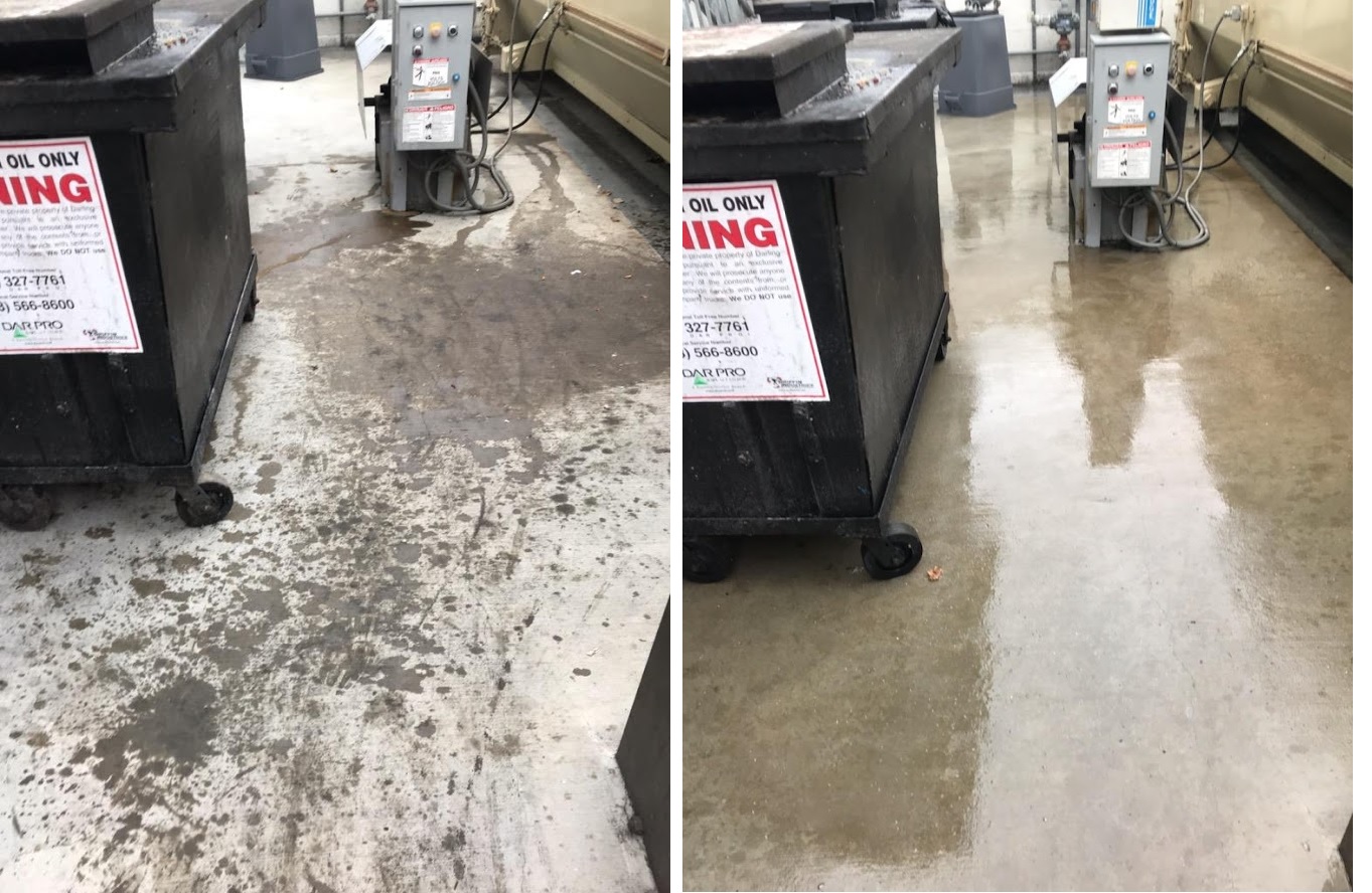 Trash Bin Area Theater by Washed Out Pressure Washing