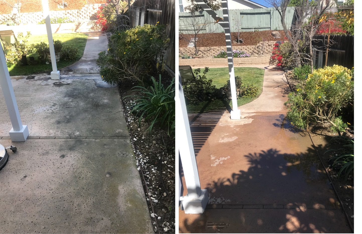 Rear Patio by Washed Out Pressure Washing