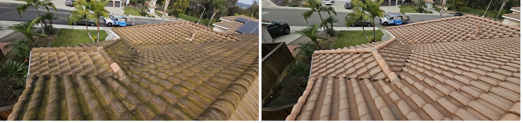 Carlsbad Roof by Washed Out Pressure Washing in Carlsbad