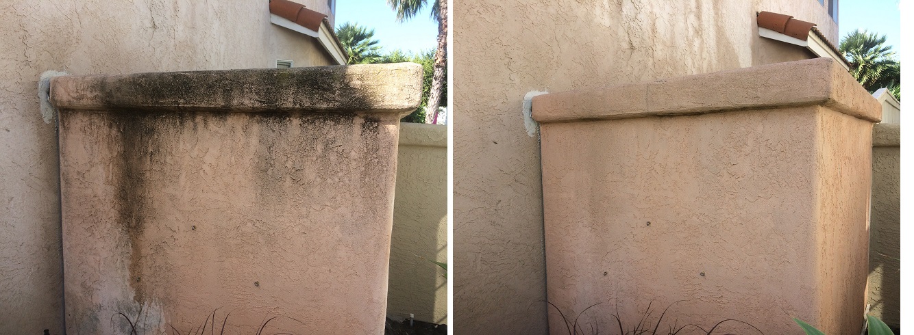 Oside Stucco by Washed Out Pressure Washing in Oceanside