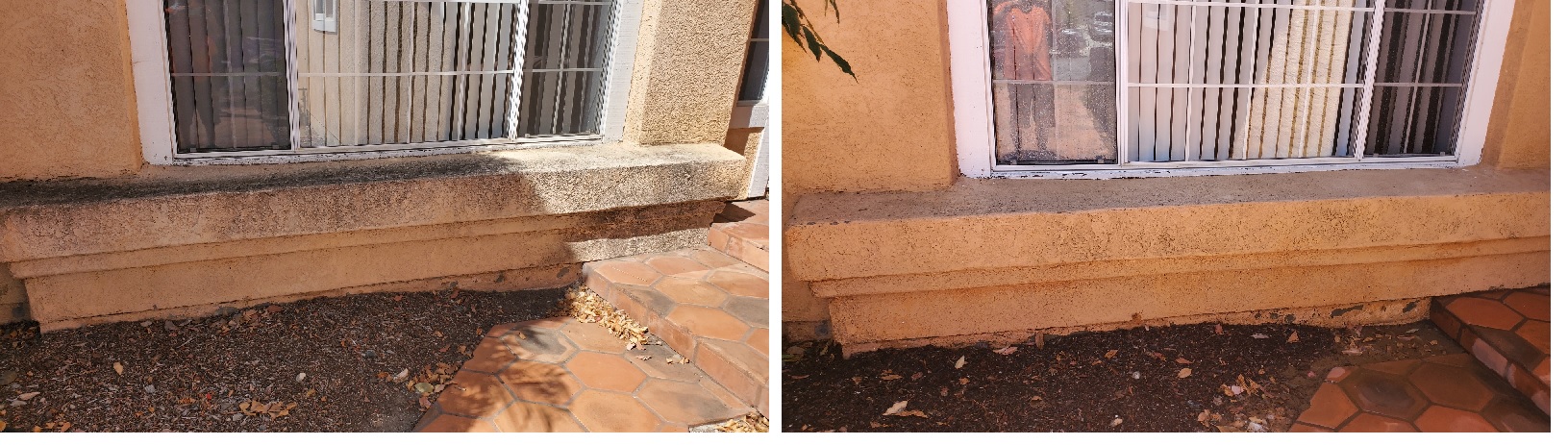 Window Sill by Washed Out Pressure Washing
