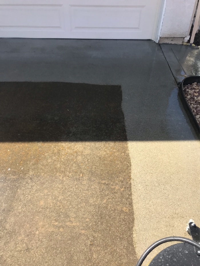 Before & After by Washed Out Pressure Washing