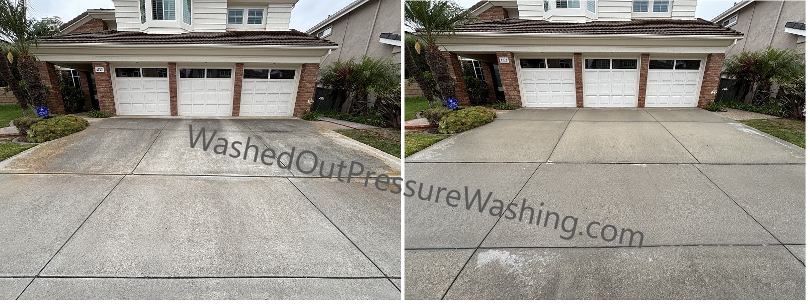 Driveway Cleaning In San Diego by Washed Out Pressure Washing in San Diego