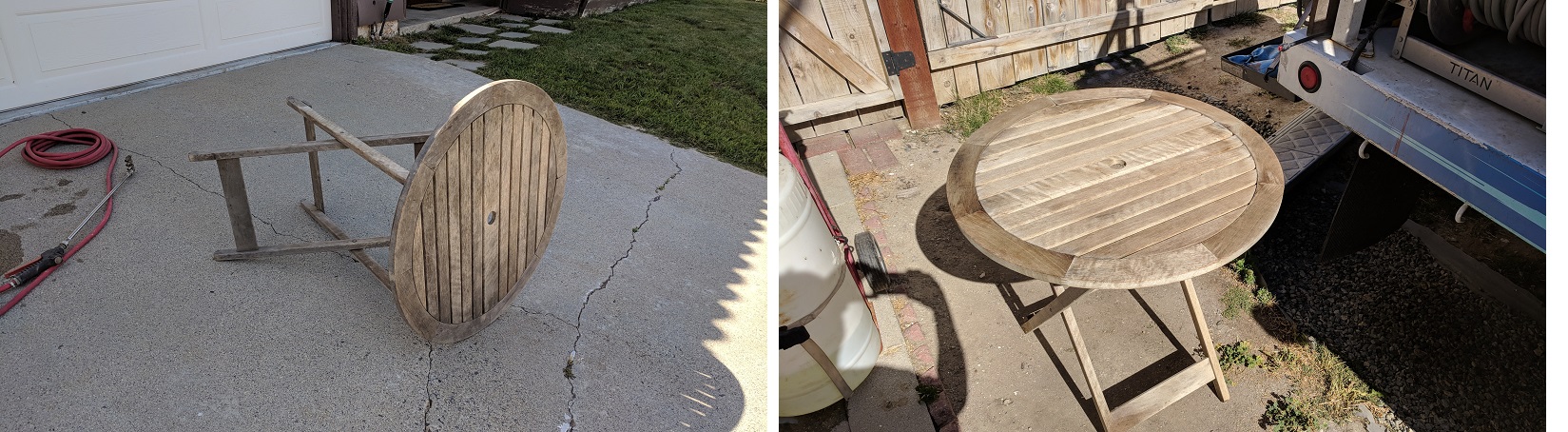 Table by Washed Out Pressure Washing