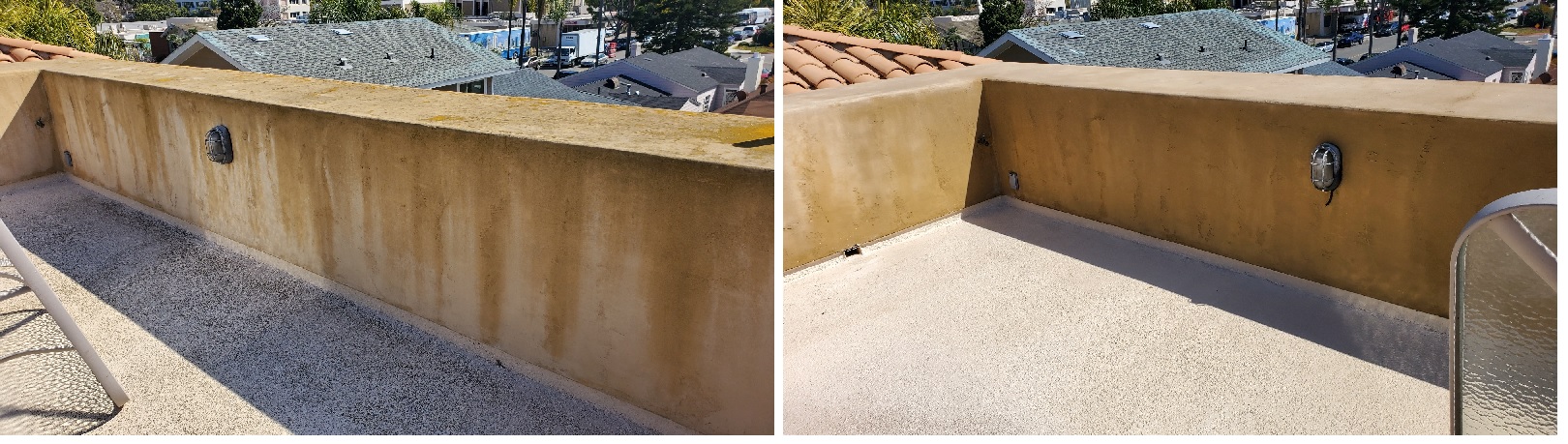 Textured by Washed Out Pressure Washing