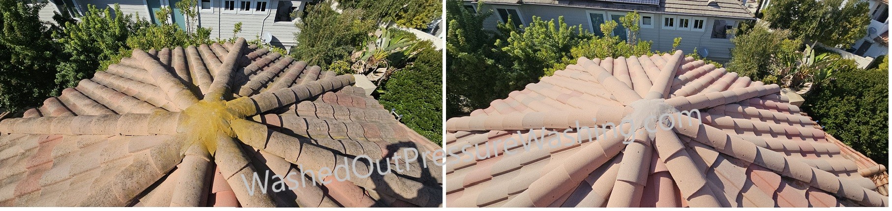 Roof Cleaning Service In Coto De Caza by Washed Out Pressure Washing