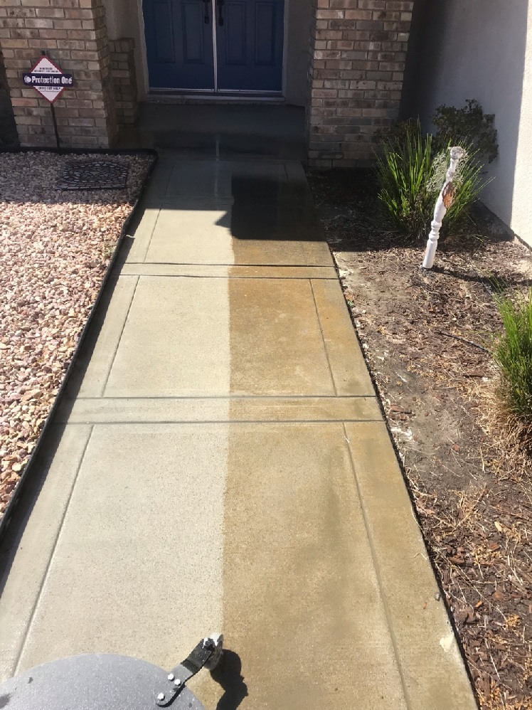 Before & After by Washed Out Pressure Washing