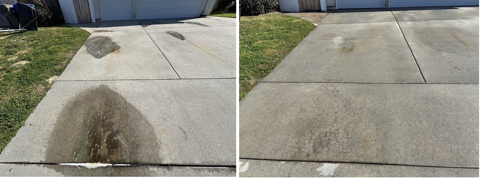Davis Driveway by Washed Out Pressure Washing