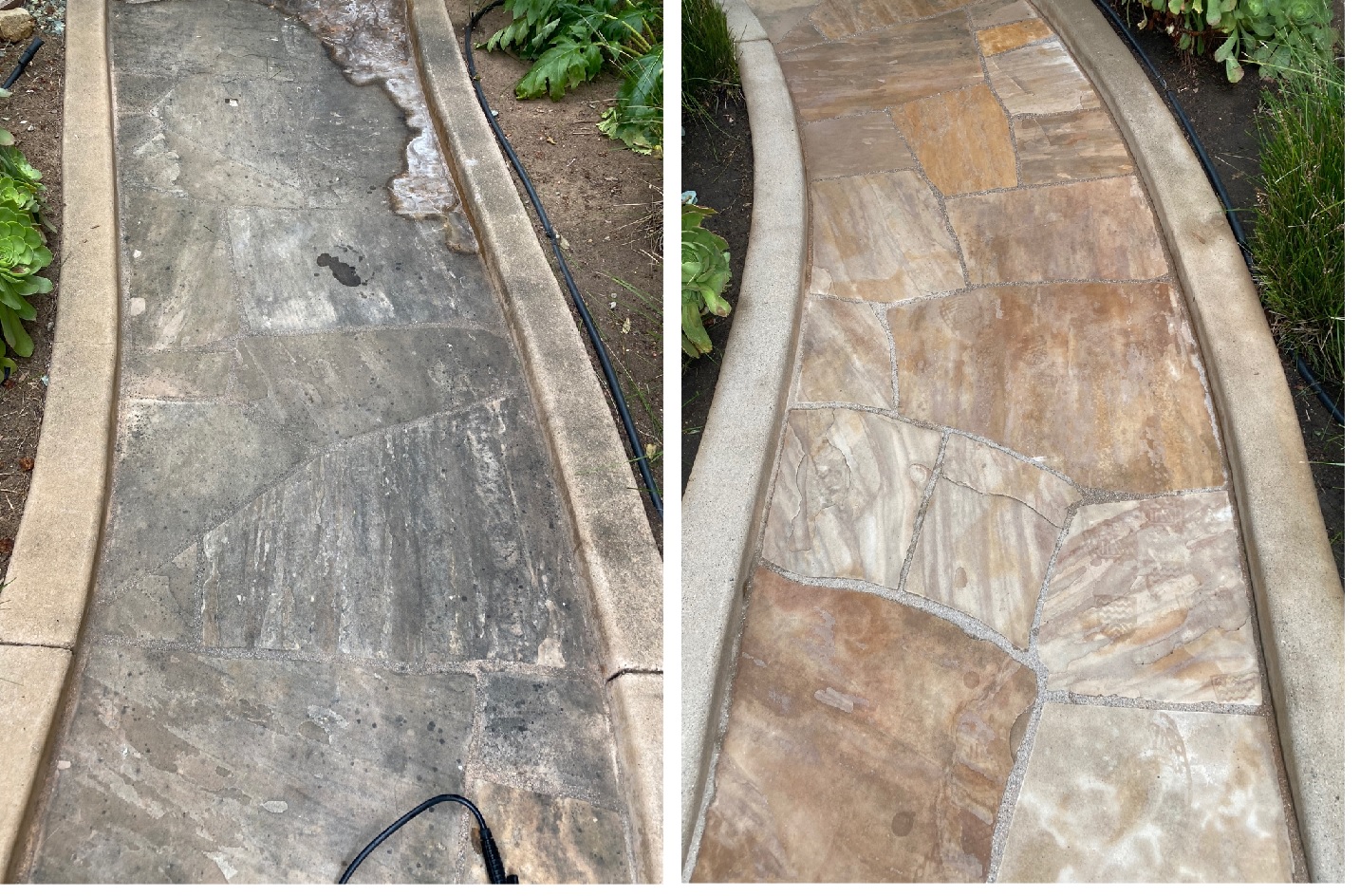 Flagstone by Washed Out Pressure Washing