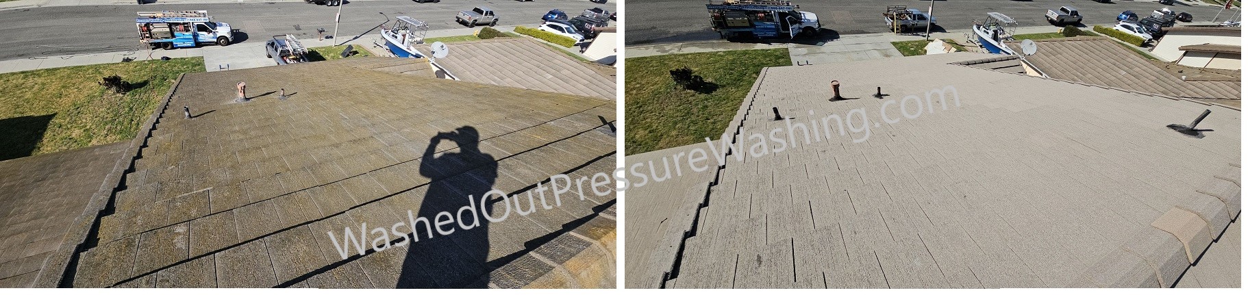 Photo Of Roof Cleaning Service In Oceanside CA by Washed Out Pressure Washing in Oceanside