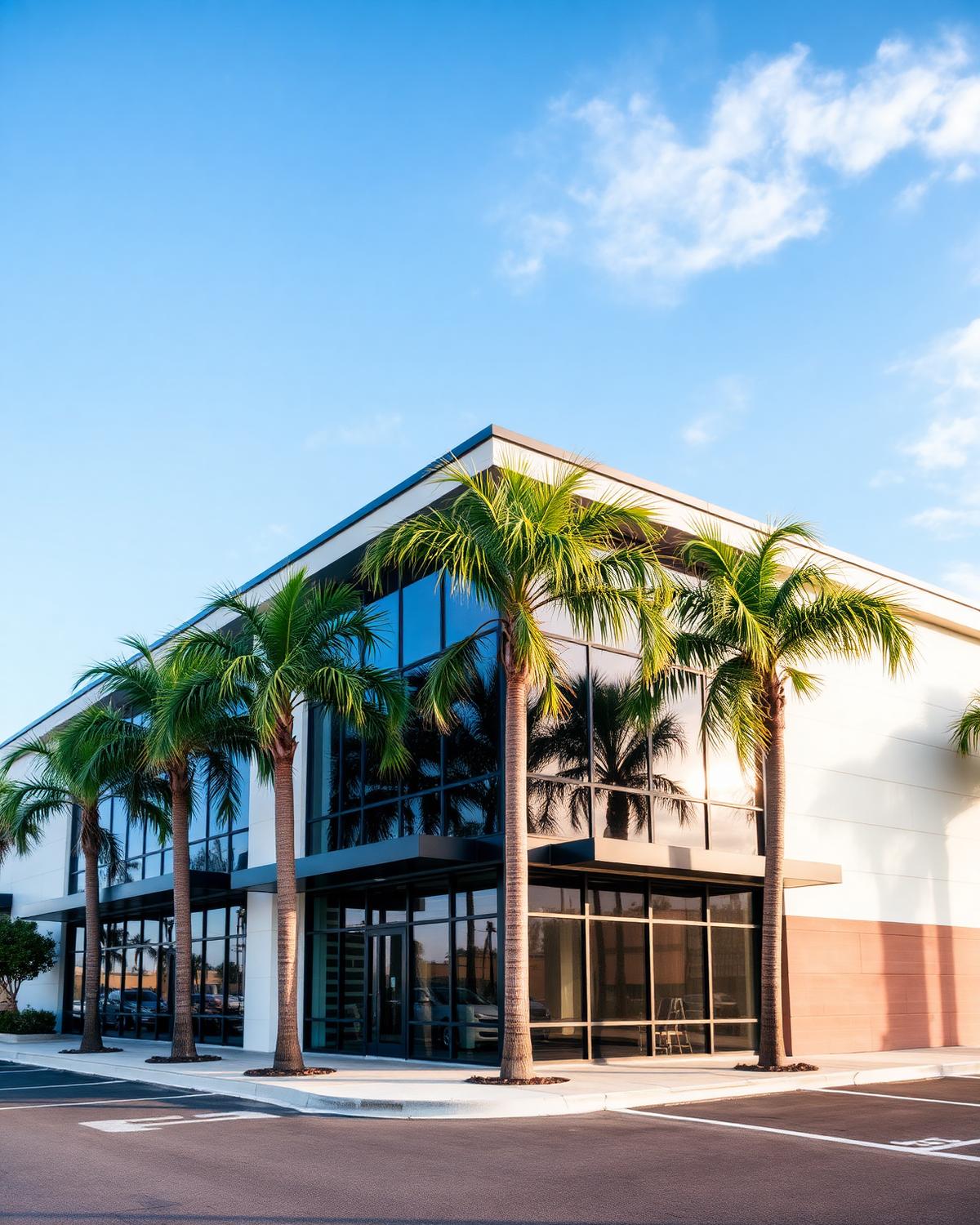 Commercial Building Washing
