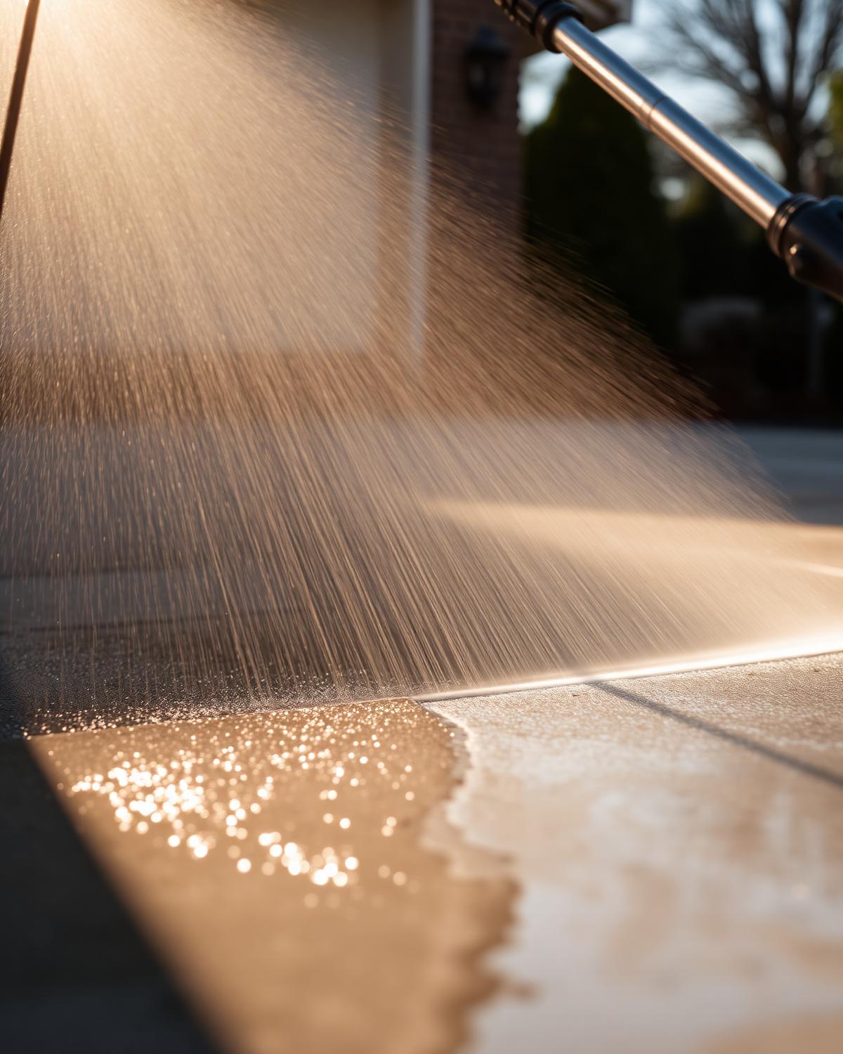 Concrete Pressure Washing
